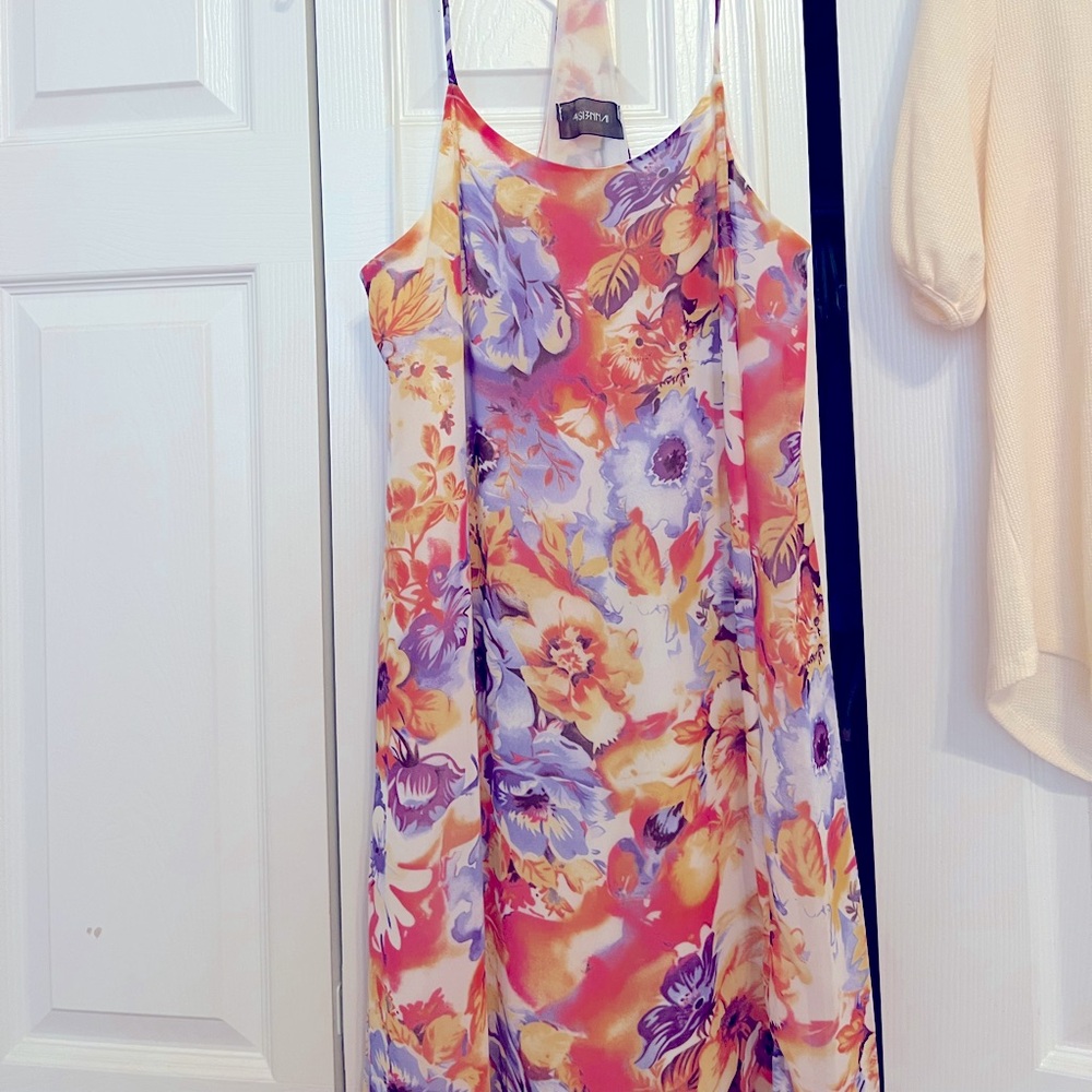 Floral maxi dress